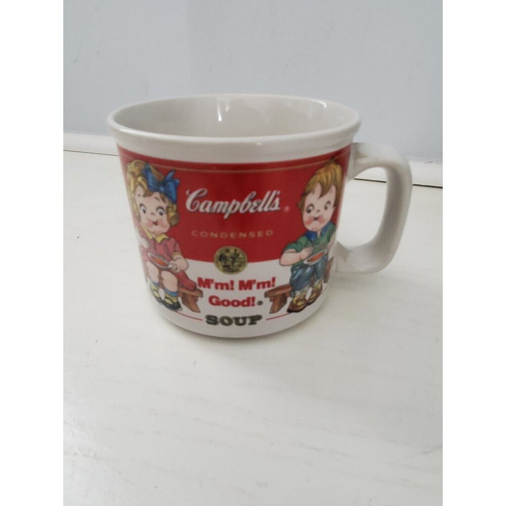 Vintage Westwood 1993 Campbell's Soup Mm Mm Good Soup 14oz Cup Bowl‎ Mug